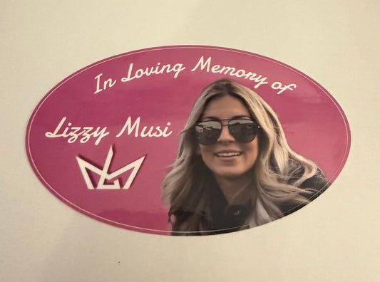 (2pk) In loving memory of Lizzy Decals