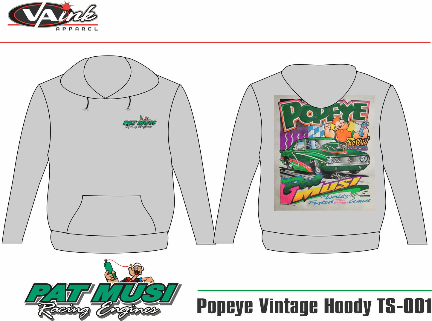 Limited Edition Vintage "Popeye" Hoodies